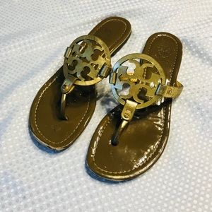 Tory Burch Gold Sandals